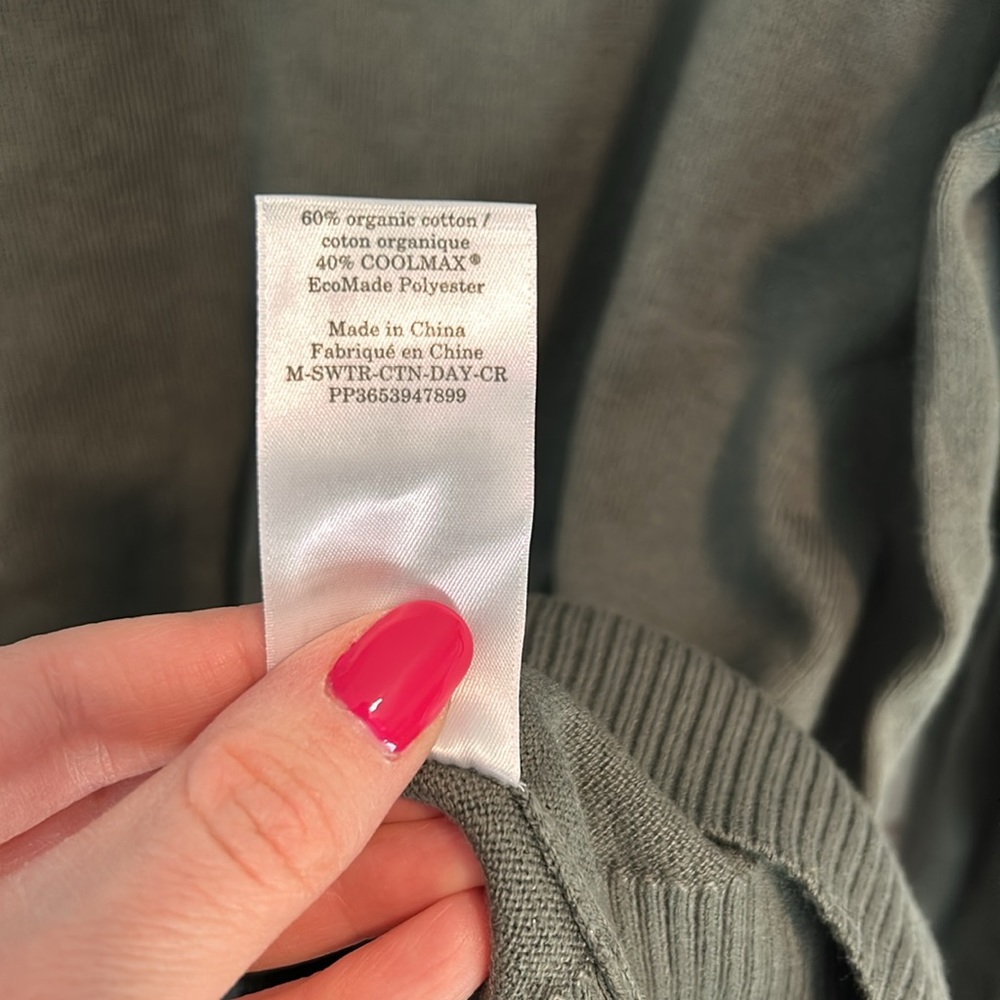 NWT Everlane The No-Sweat Sweater - Picture 7 of 10